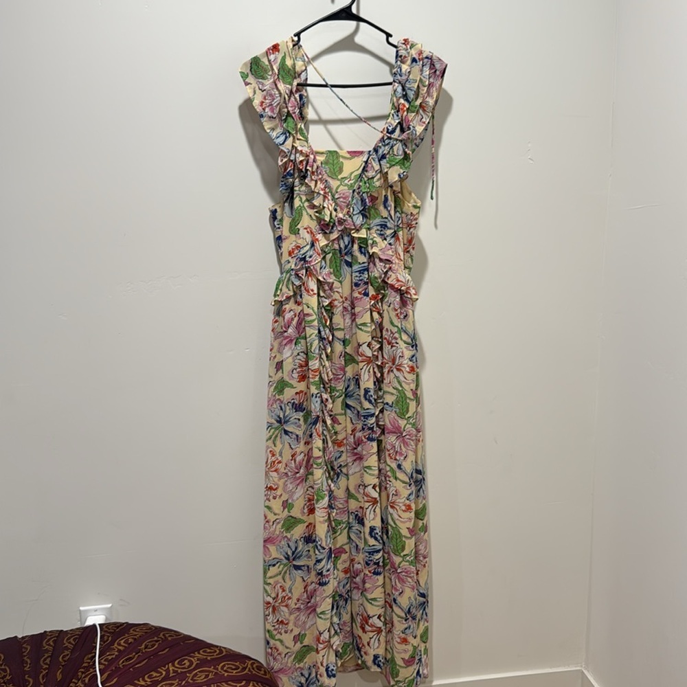 Hofmann Copenhagen Catharina Dress Spring Floral, Vacation UK 40 US Sz 8 - Picture 3 of 10